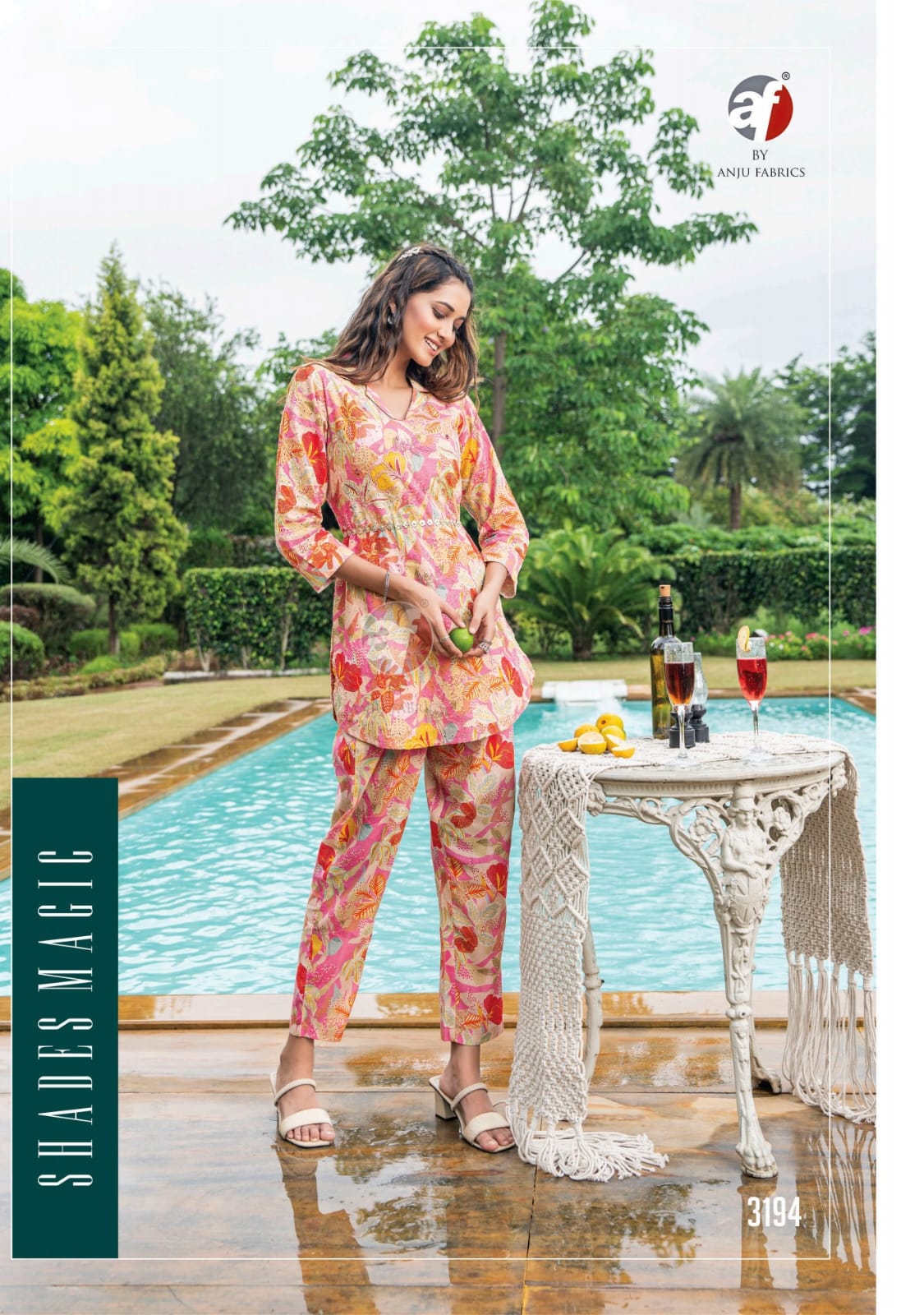 Zoya Vol 6 By Af Schiffli Work Premium Cotton Cord Set Kurti With Bottom Wholesale Price In Surat